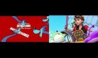 Hotel Transylvania (2012) End Credits vs Clan TV 2015 Bumper