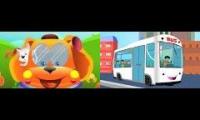 wheels on the bus farm animals