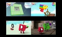 Up To Faster 4 Parison to Numberblocks