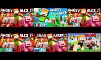 angry alex but 6 languages at once