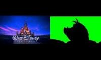 Timon and Pumbaa Get WDP/WDAS (50th Animated Motion Picture, 11/24/2010)