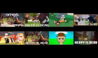 8 versions of heavy is dead - Youtube Multiplier