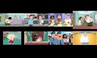 Thumbnail of Lois Quagmire Parker Chris Stewie Jerome Cleveland God is so mad at Peter2