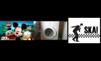 Thumbnail of Video 1 Mickey Mouse YTP Video 2 Beko WMA510W Spinning at 1000rpm Video 3 SKA