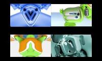 Gummy Bear Song HD (Four Upside Down & Warped Versions At Once)