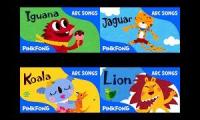 Letter I-J-K-L Songs by Pinkfong (same time)