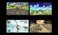 Thumbnail of All Mario Kart Wii Flower Cup Tracks at Once!
