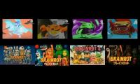 Brainrot Anime Music Played at Once Part 2