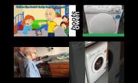 Thumbnail of Caillou Rips Rosies Teddy Bear up/Grounded