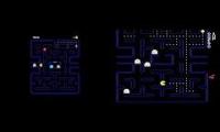 Thumbnail of Pac-Man (AI coded) vs. Pac-Man Human-coded on PC-Engine