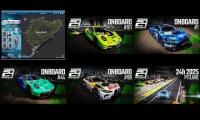 Nurburgring 24 hours onboard and GPS