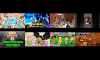 Thumbnail of 8 random vids playing at the same time
