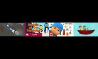Thumbnail of Cartoons falling into holes add round 31