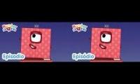 Numberblocks The Big One Spanish vs Portuguese