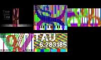 Thumbnail of Tau in 2 3 5 6 and 8 octaves (HAPPY TAU DAY)