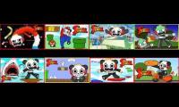 Thumbnail of 8 Combo Panda Intro Videos Playing At Once