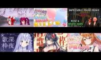 Thumbnail of Baerys x Fuwamoco x Otohane Lara x Domeki Eru x Iori Nemea - APT. Black Midi Mix