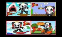 Thumbnail of 4 combo panda intro all played at the same time