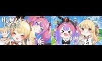 Thumbnail of 【Human: Fall Flat】音乃瀬奏 綺々羅々ヴィヴィ【hololiveDEV_IS #ReGLOSS #FLOWGLOW】