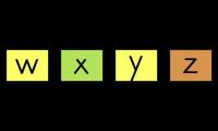 Thumbnail of Letter W, X, Y, Z Song