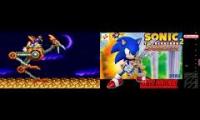 Thumbnail of Sparkster SNES vs Bootleg Jetpack Sonic SNES (Same?)