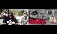 Thumbnail of popeye swallers the h3o and dances