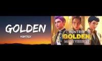 Thumbnail of K-pop demon hunters golden female and male verison