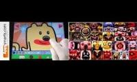 Thumbnail of who will win the first video os=r the second comment