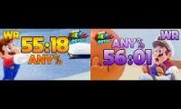 Thumbnail of Super mario odyssey speedrun comparison