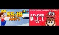Thumbnail of Super mario odyssey speedrun comparison