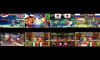 Kaisark VS Atma (Ralf/Clark/Ramon VS Iori/Yashiro/Ryo)