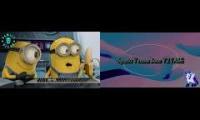 Thumbnail of Despicable Me The Minions Epic Banana Battle Scene! Sparta Venom Remix V2 TASE