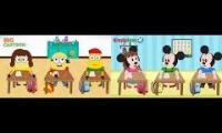 Thumbnail of Playing with the iPad compassion mickey vs minions