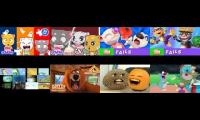 Thumbnail of Up to faster 8 parison Talking Tom And friends,grizzy and the lemmings,oggy,annoying orange