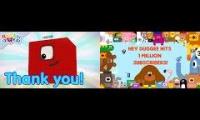 Thumbnail of Thank you Number Fans! | Numberblocks Fans Worldwide and 1 Million Subscribers