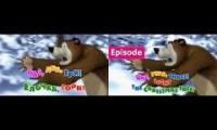 Thumbnail of Masha and The Bear - One Two Three Light The Christmas Tree (Episode 3) - Russian/English - Mashup