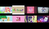 Thumbnail of 8 videos at the same time