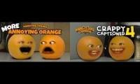 Thumbnail of The annoying orange 5 orignal vs crappy captioned