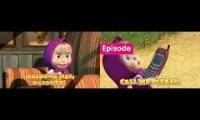 Thumbnail of Masha and The Bear - Call Me please! (Episode 9) - Russian/English Dub Mashup