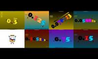 Number decimals band Episode 1-3 part 1-4 numbers