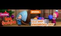 Thumbnail of Masha and The Bear - One Two Three Light The Christmas Tree (Episode 3) - Polish/Czech Mashup