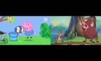 Thumbnail of Timon and pumbaa mv crossovers series theme song