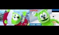 Thumbnail of Gummy Bear Song Christmas Vs Gummy Bear song Orignal