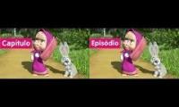 Thumbnail of Masha and The Bear - Call Me please! (Episode 9) - Spanish Latin America/Portuguese Brazil - Mashup