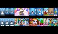 My Talking Angela vs My Talking Tom 2