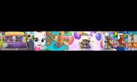 Thumbnail of My talking tom friends vs Talking Tom Gold Run vs Talking Tom pool vs My Talking Tom 2