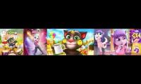 Thumbnail of My Talking Angela Vs My Talking Tom 2 Vs My Talking Tom VS My Talking Angela 2