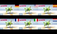 Gummy Bear Song HD - All 6 Languages in Order (PT.1) - 10th Anniversary Gummy Bear Song