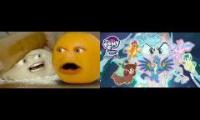 Thumbnail of My Little pony Vs annoying orange