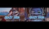 Crazy Frog Tricky Official Video vs. Directors Cut